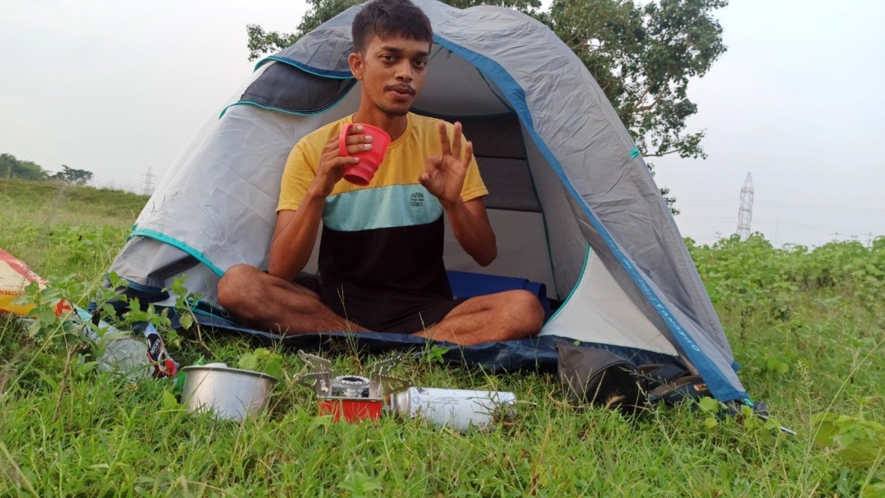 My 1st Solo Camping Vlogs| Bengali Camping Vlogs||