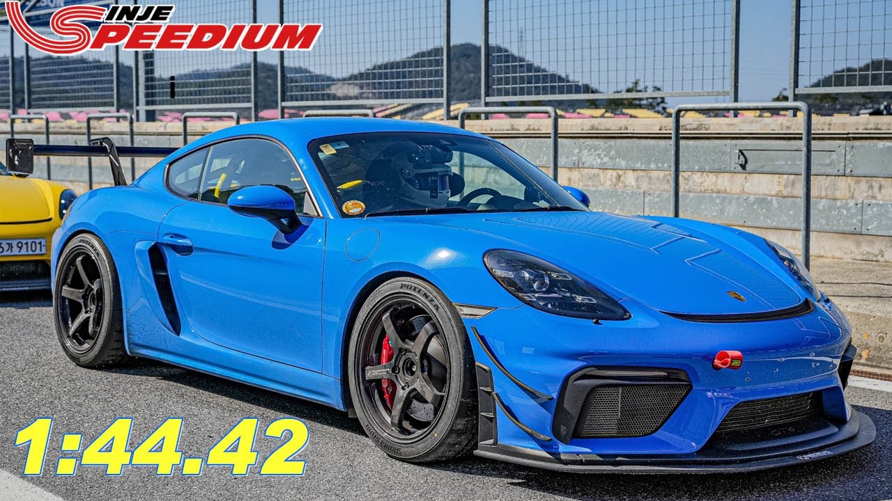 인제스피디움 포르쉐 718 GT4 1:44.42