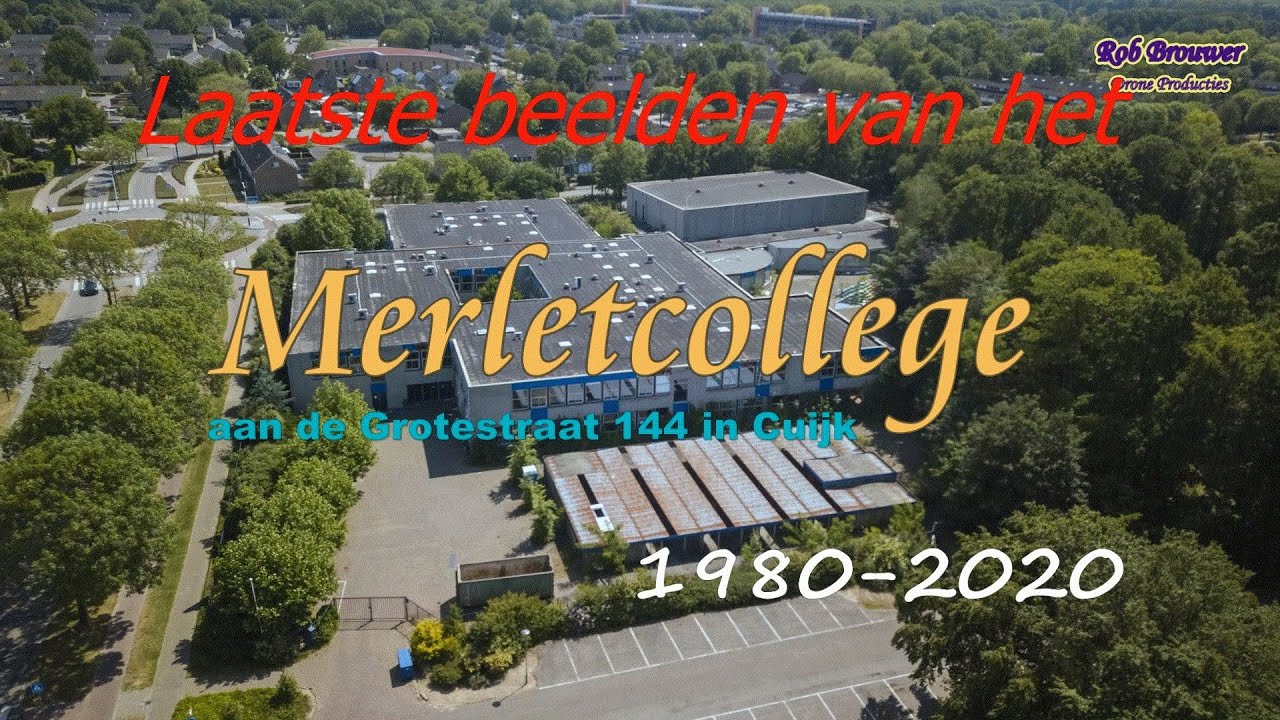 Sloop van het Merletcollege, Grotestraat in Cuijk