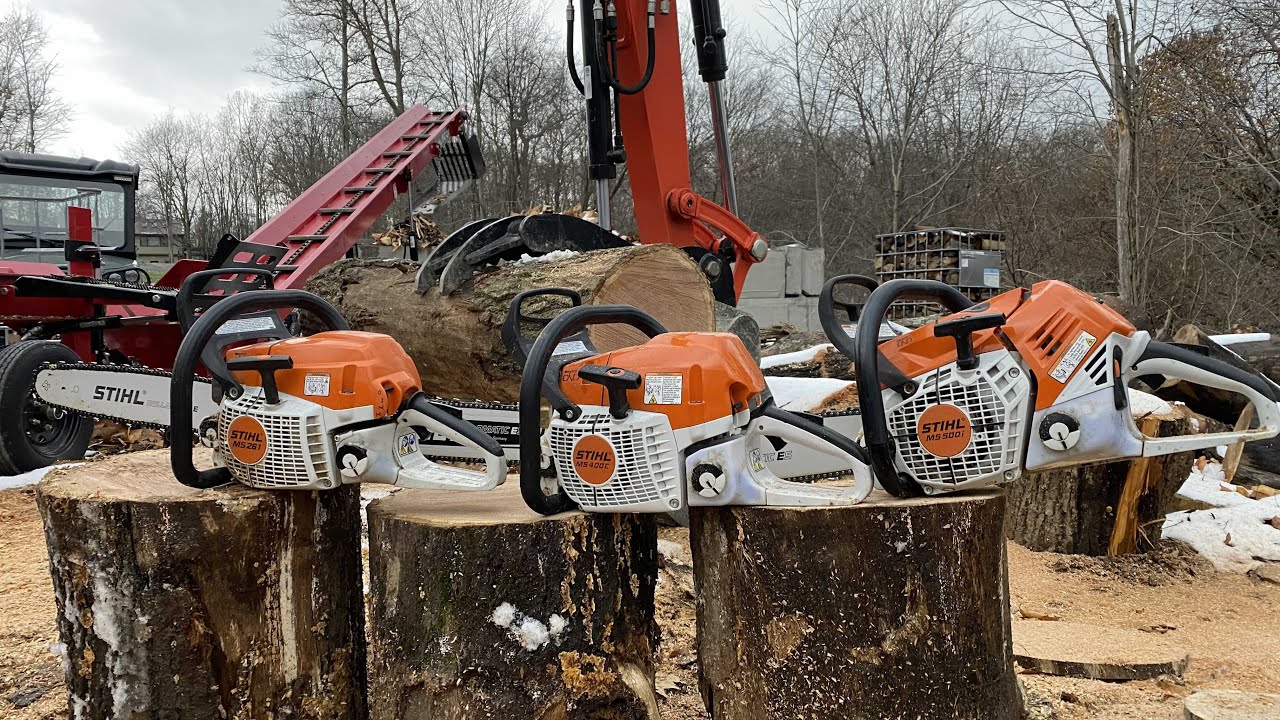 How FAST do you want to go? Speed Costs More Stihl MS261 MS400, and the MS500i
