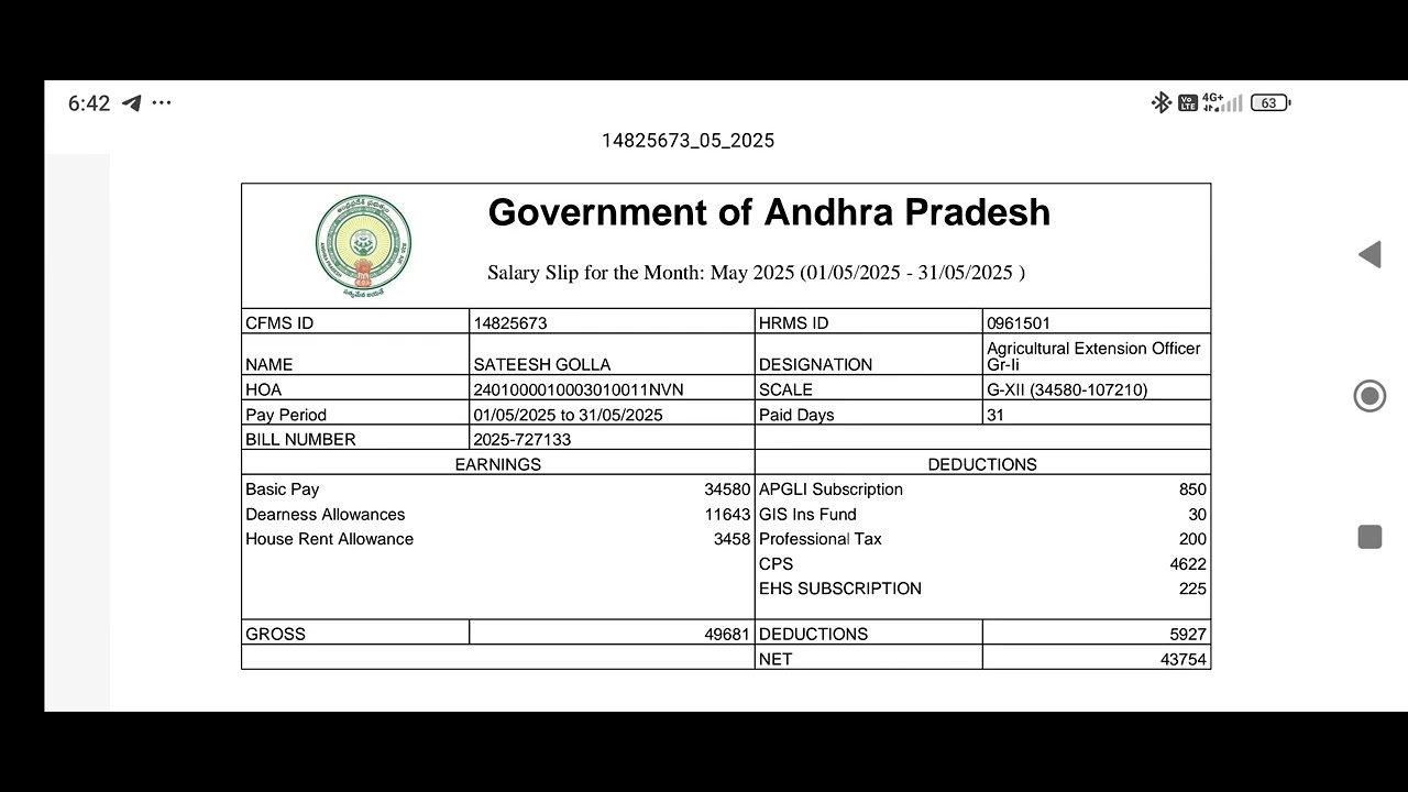 Agriculture Extension Officer@ Agriculture Department AP