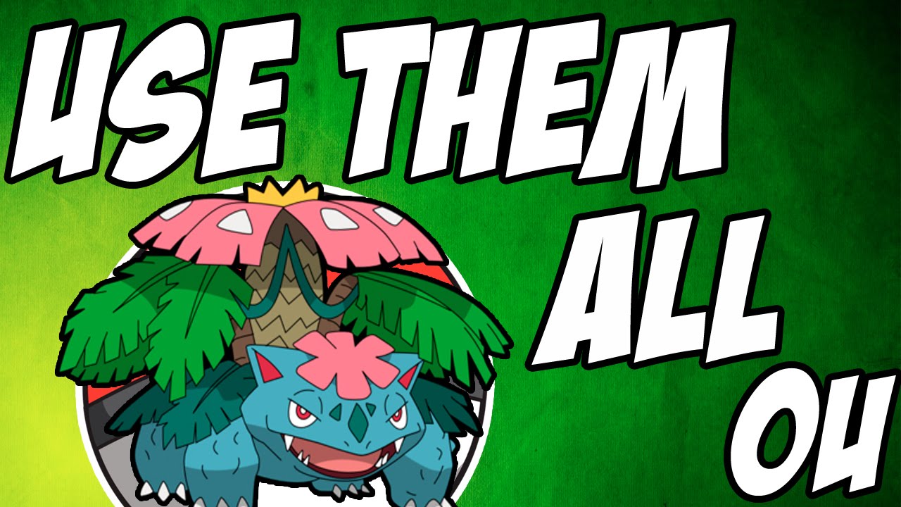 Mega Venusaur - Gotta Use Them All - Pokemon OU Showdown LIVE