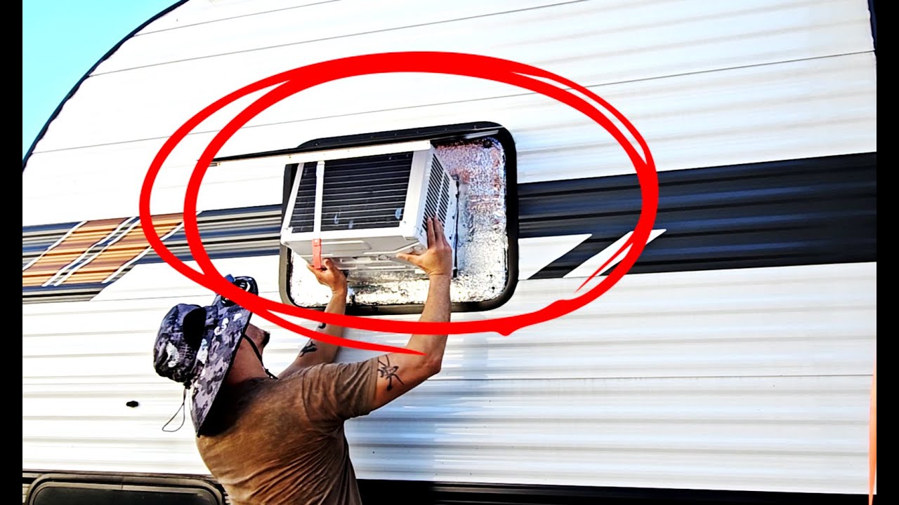 How to Install a Window AC Unit in an RV: Set up in minutes!
