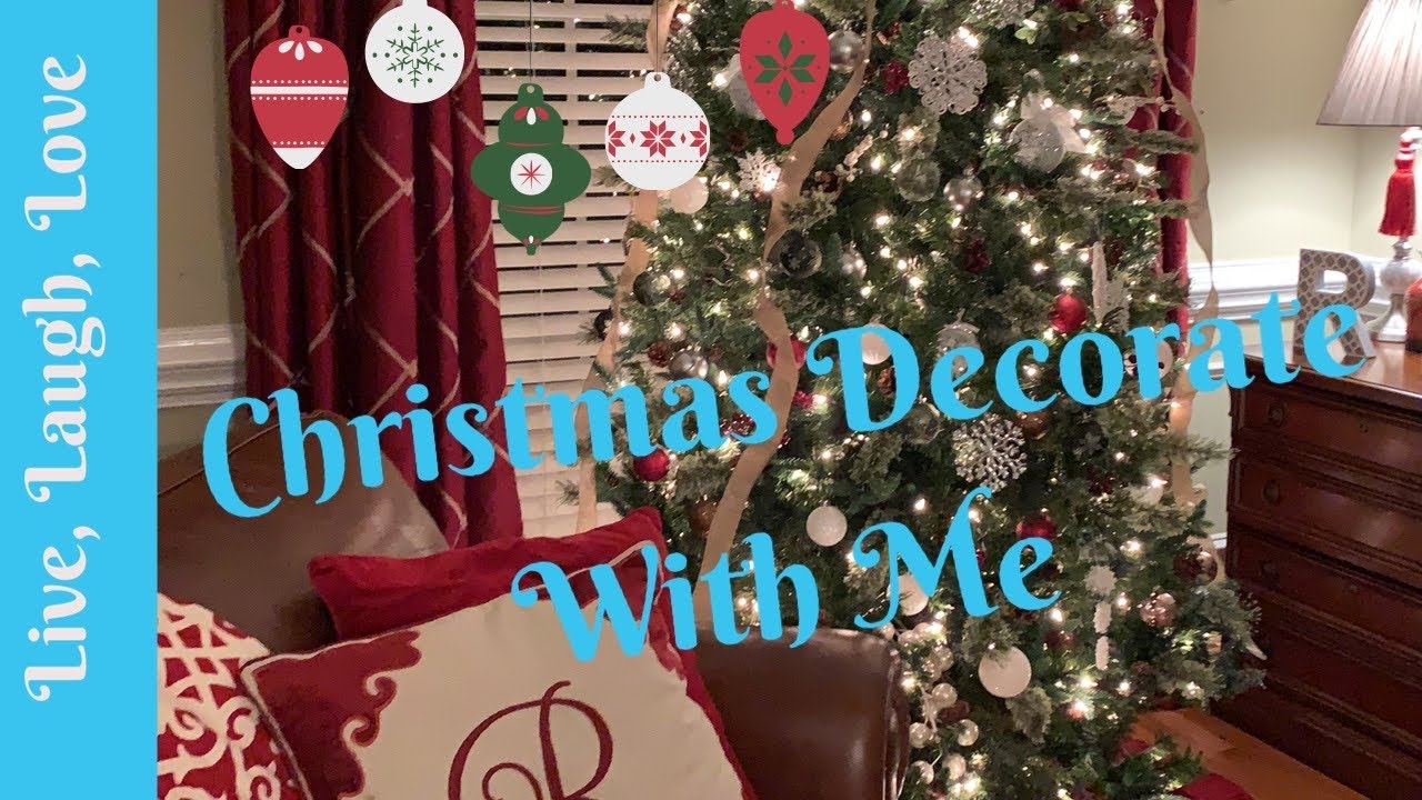 Christmas Clean and Decorate with Me / Home Office 2019