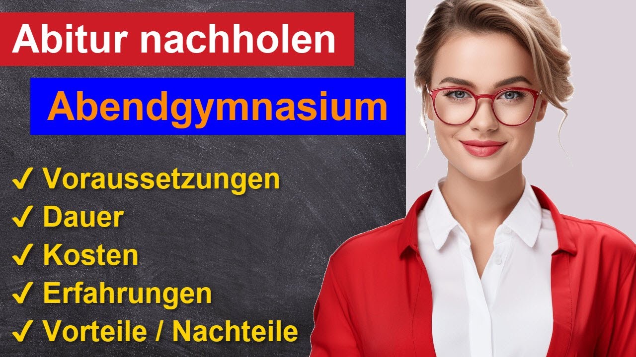 Abitur nachholen an der Abendschule / Abendgymnasium Erfahrungen