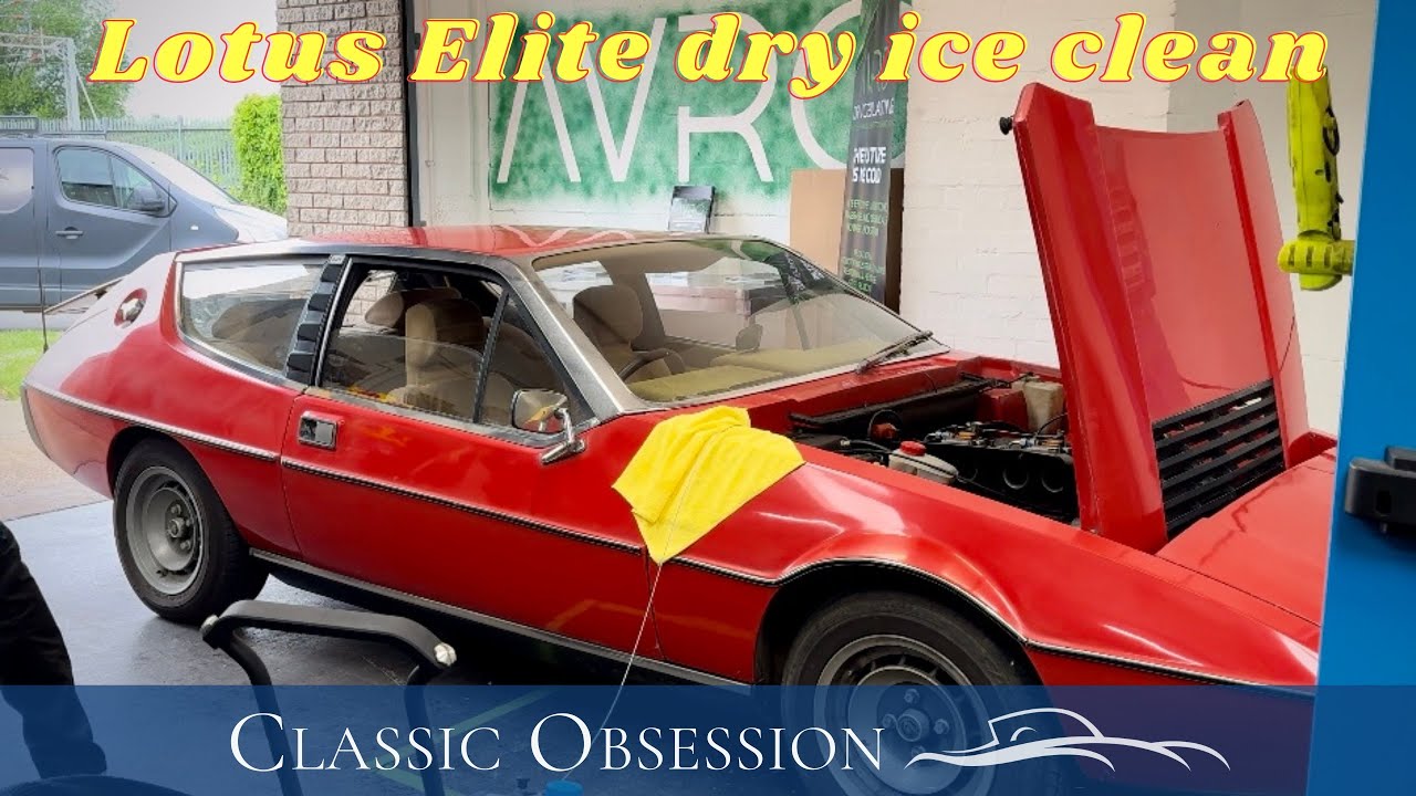 Cleaning a classic car with dry ice?! | Lotus Elite | Classic Obsession | Episode 67