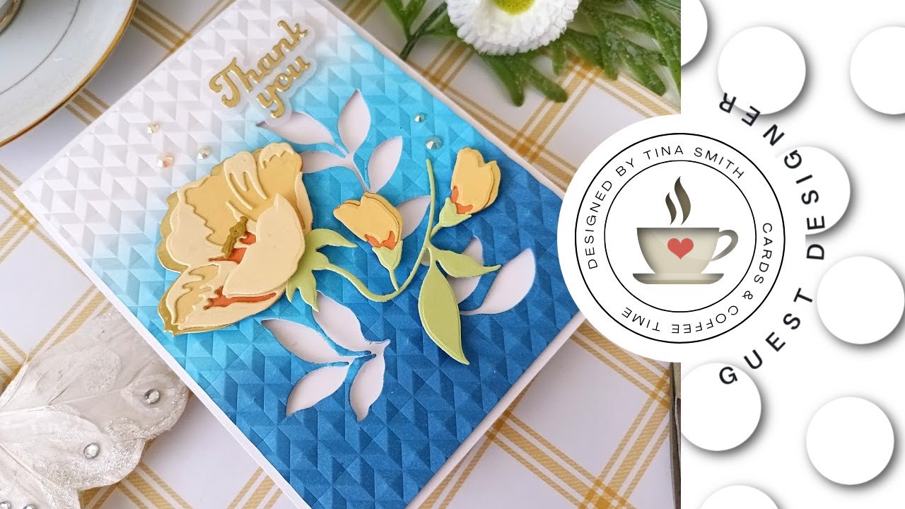 Altenew | Craft A Flower Buttercup Layering Die Set | DIY Thank You Card