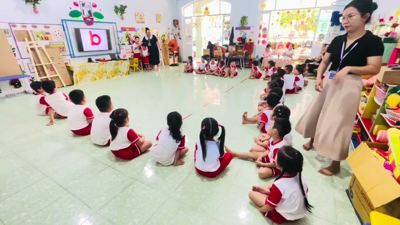 Tiết dạy: Làm quen chữ cái b,d,đ. Lứa tuổi 5-6 tuổi