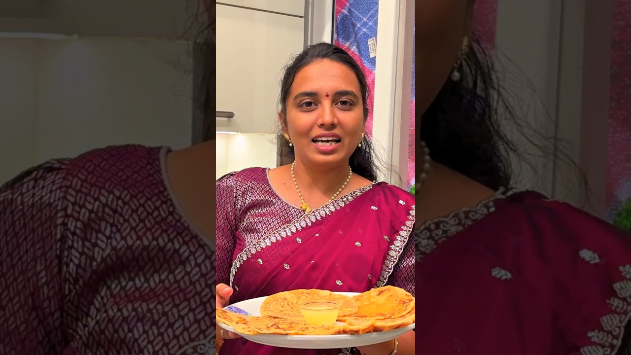 Traditional Nethi Bobbatlu Recipe for Ugadi 😍 Authentic Telugu Style Sweet | కమ్మని నేతి బొబ్బట్లు