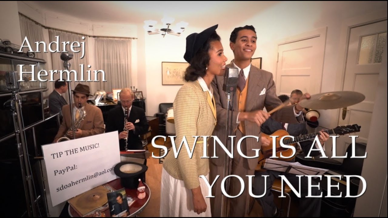 Mit Swing durch schwierige Zeiten: Ein Hausbesuch bei Andrej Hermlin & 