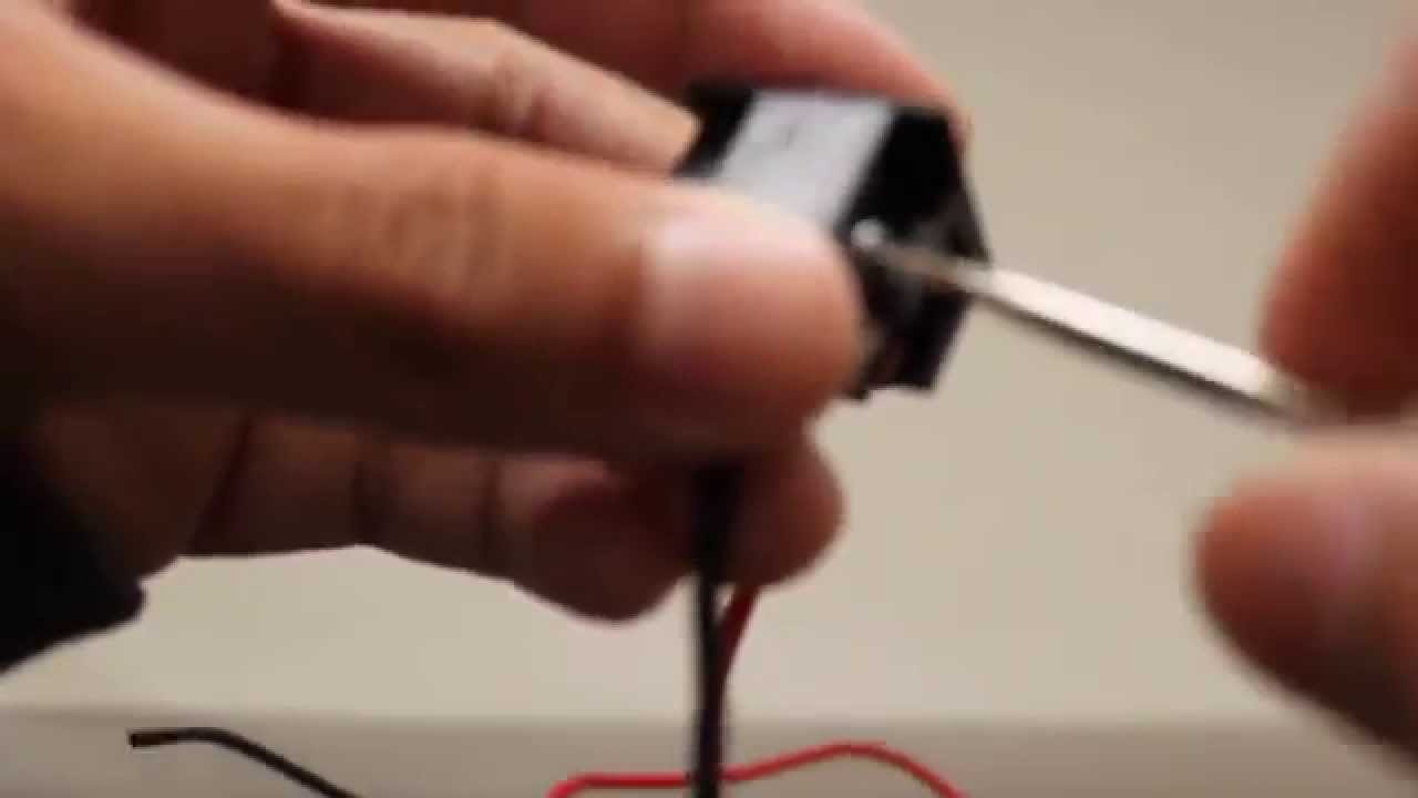 DIN Valve Electrical Connection Example