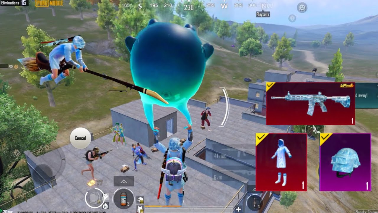 I PLAYED with FULL GLACIER SET☃️ 4K PUBGMOBILE