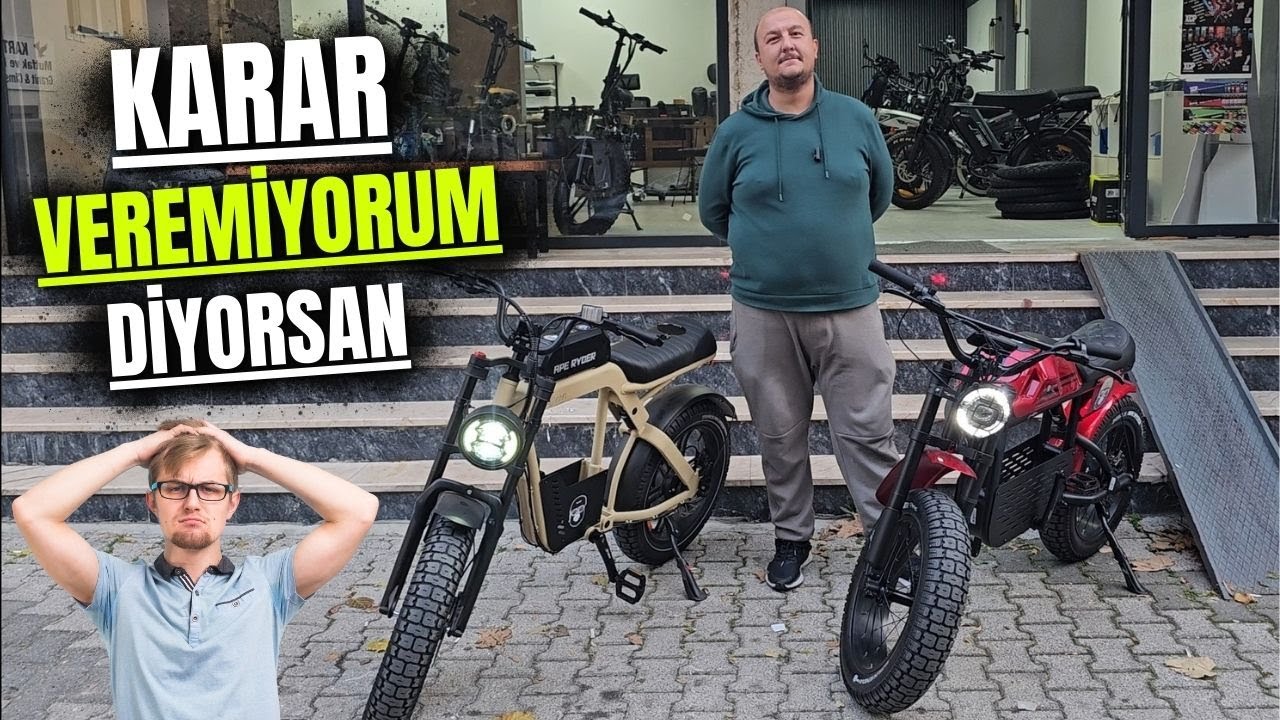 Ape Ryder Gibbon mı Baboon mu? Hangi Elektrikli Bisiklet Daha Güçlü!