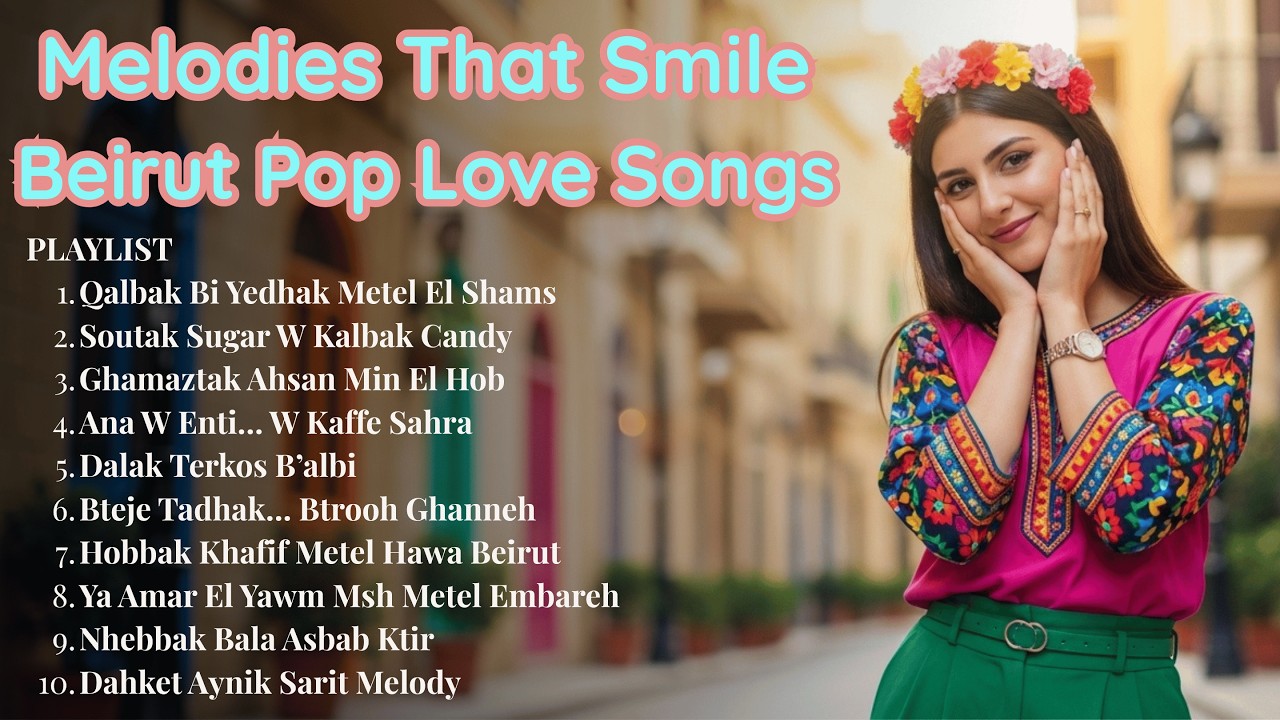 Beirut Pop Love Songs 2026 – Qalbak Bi Yedhak Metel El Shams | Lebanese Romantic Pop