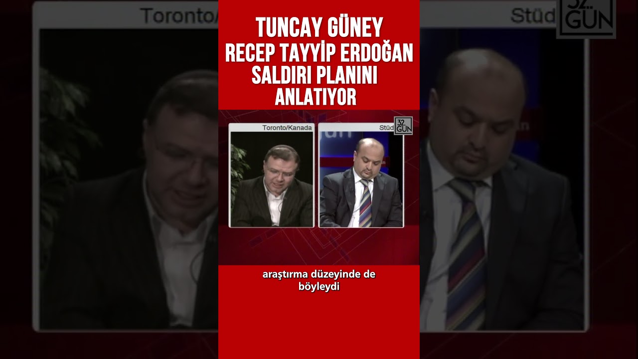 Tuncay G&uuml;ney, Erdoğan'a Saldırı Planını Anlatıyor. #tuncayg&uuml;ney #receptayyiperdoğan