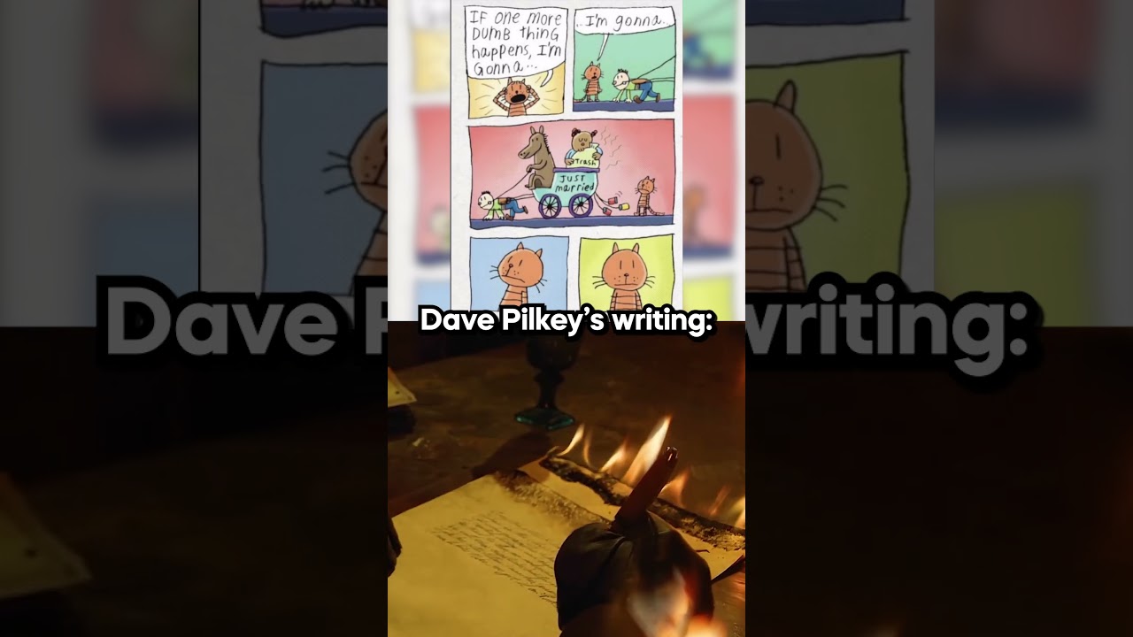 Dave Pilkey's Writing is 🔥