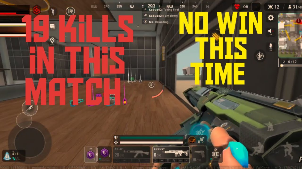 PRIME RUSH - 19 KILLS ( SQUAD MATCH NO COMENT VIDEO ) 