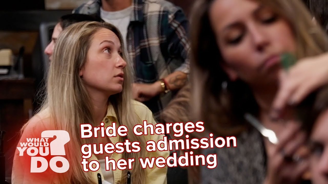 Bride charges guests admission to her wedding