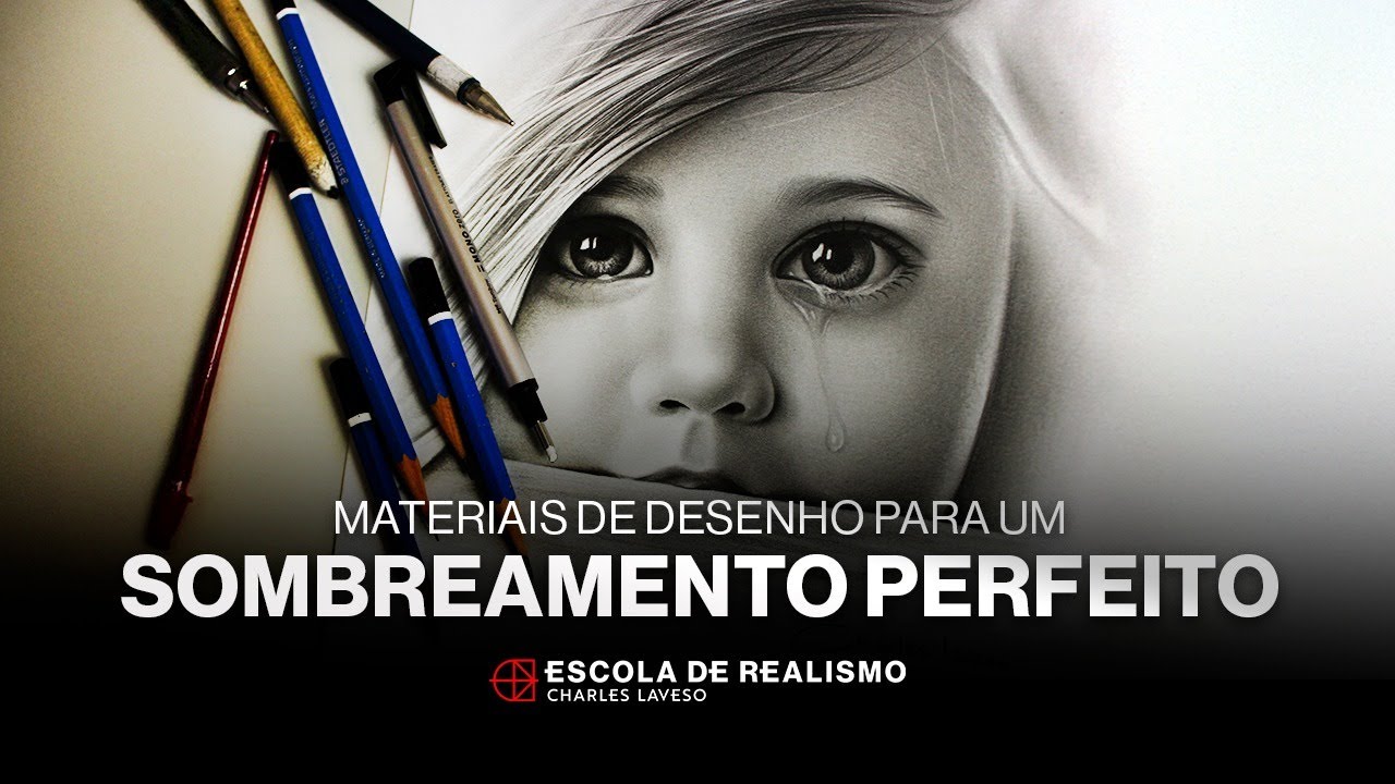 Materiais de desenho para um sombreamento perfeito
