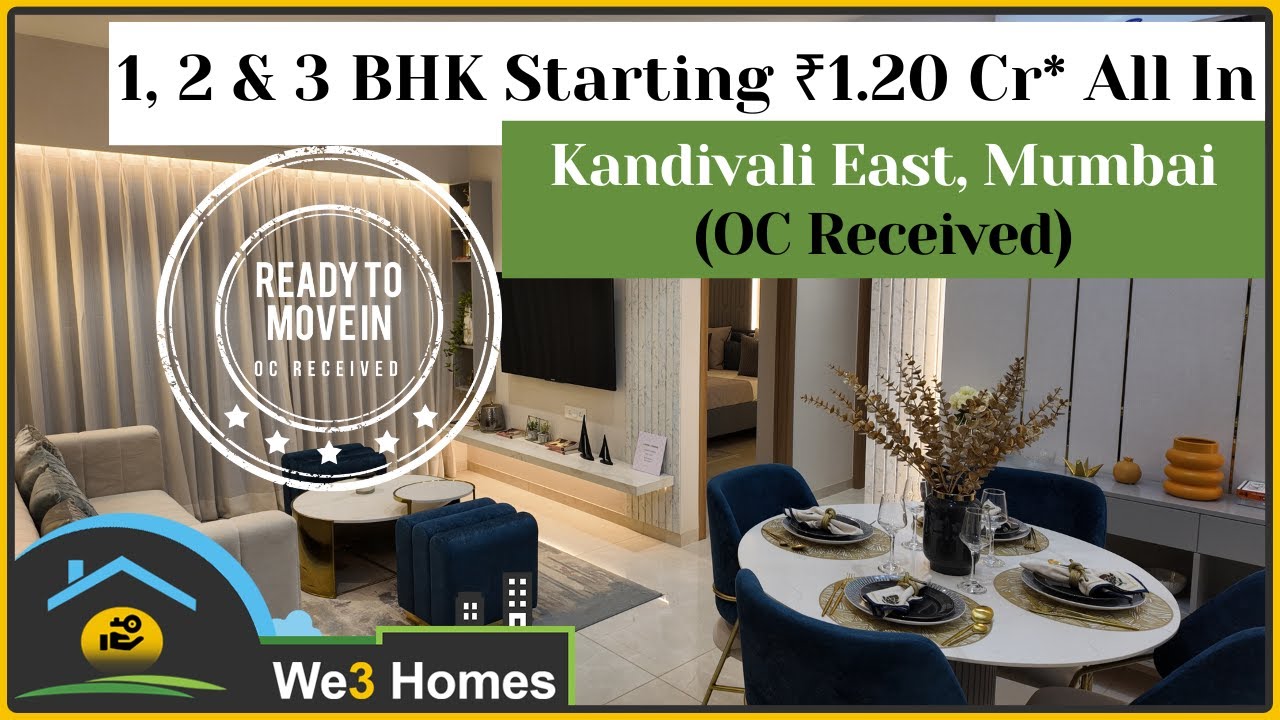1 & 2 BHK || Show Flat || Ready to Move In || Godrej Properties || Kandivali East
