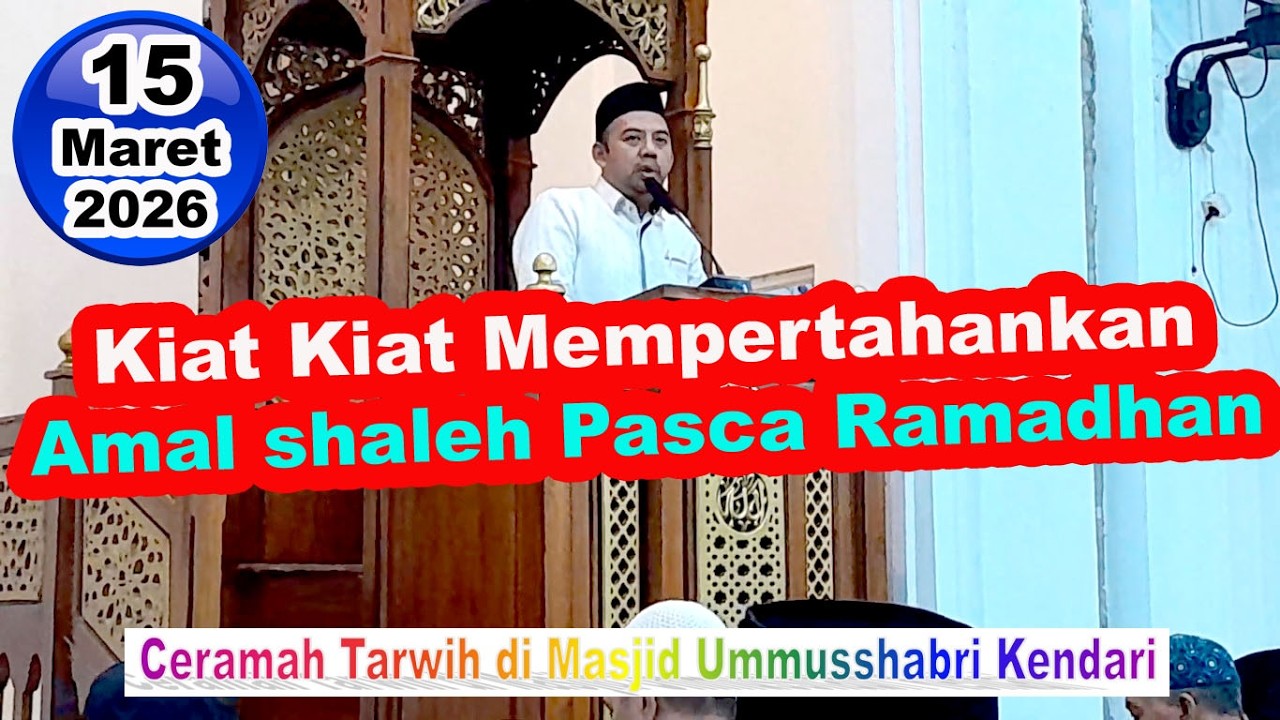 Kiat Kiat Mempertahankan Amal shaleh Pasca Ramadhan 