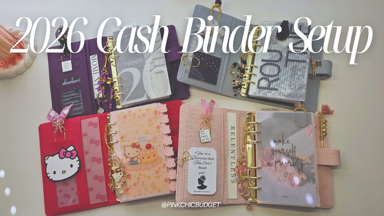 2026 Cash Binder Setup | New Binders + Big Life Update | Cash Envelope System for Beginners
