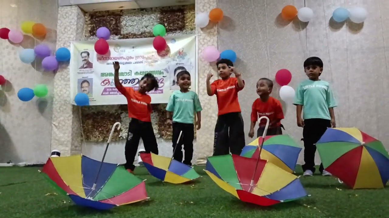 #അങ്കണവാടി കലോത്സവം #chachuttante 1st stage performance ##cute #chachu & friends