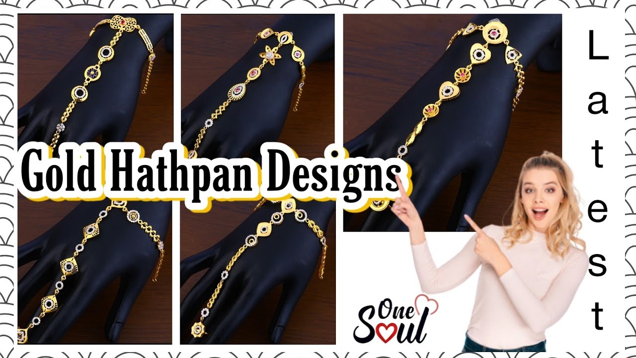 916 Gold Ladies Hathpan Designs Collection || Latest Arrival of Unique Gold Hathpan