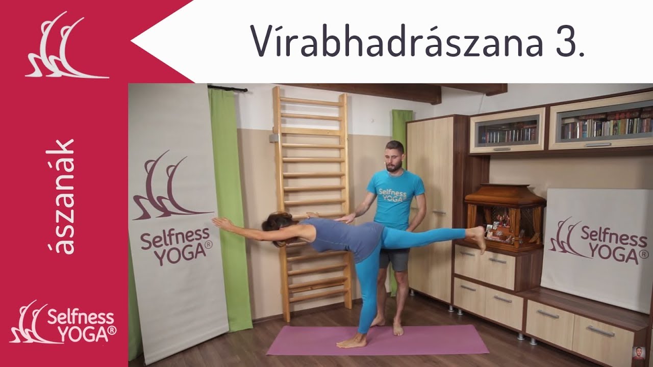 Vīrabhadrāsana 3. = vīrabhadra állás 3. (harcos póz 3.) → jóga ászana elemzés