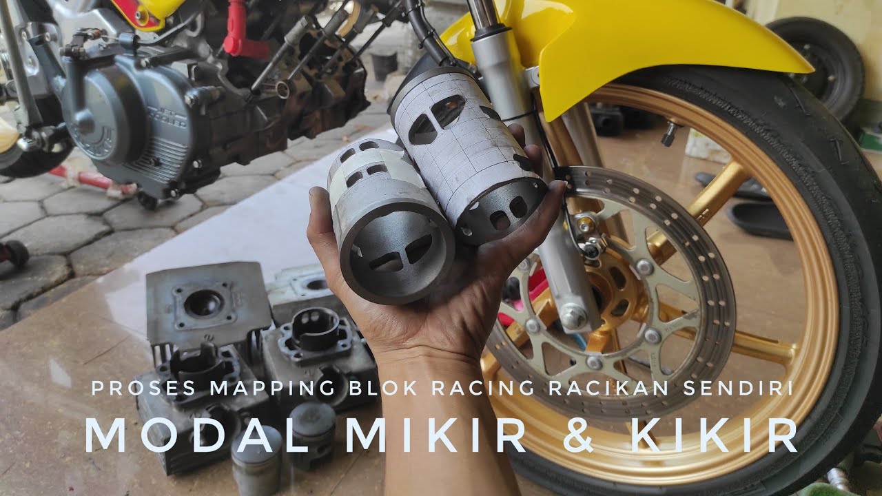 Buat Sendiri Blok Racing Satria Twin! || Aji VAS