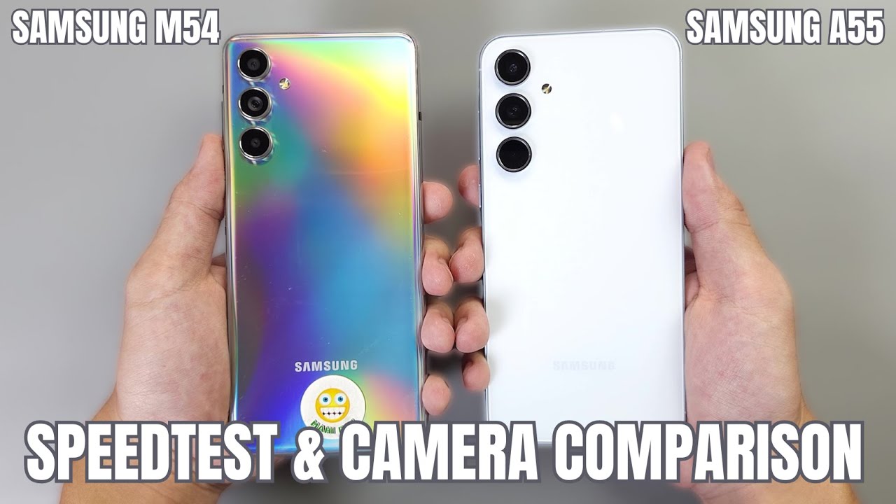 Samsung Galaxy A55 vs Samsung Galaxy M54 Speedtest & Camera Comparison