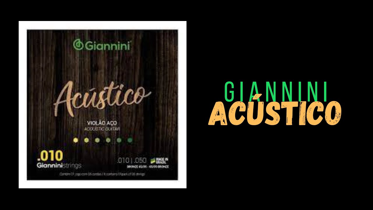REVIEW CORDAS GIANNINI AC&Uacute;STICO  l 0 10