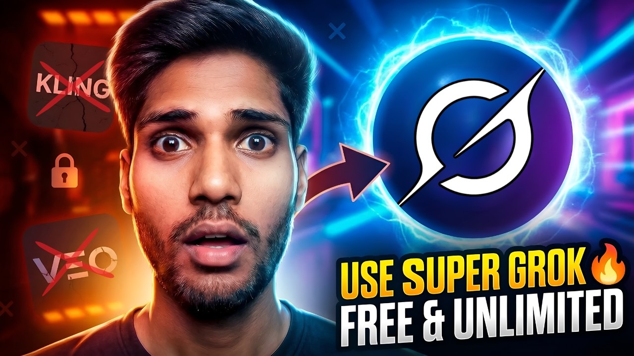Stop Wasting Credits on Kling & VEO ❌ Use Super Grok FREE & Unlimited! 🚀