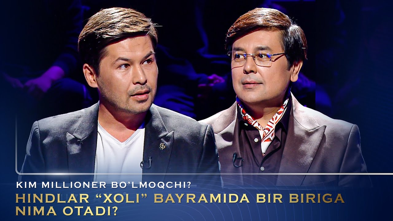 Kim Millioner Bo‘lmoqchi? - HINDLAR XOLI BAYRAMIDA BIR BIRIGA NIMA OTADI?