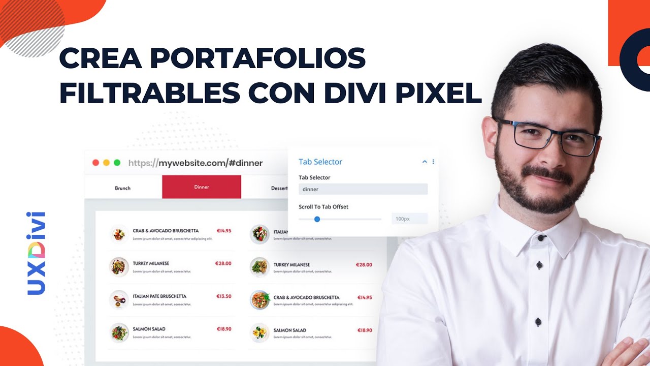 🔥TUTORIAL DIVI: Crea PORTAFOLIOS FILTRABLES ⚡ con Divi Pixel y su módulo de Filtrable Grid ✅