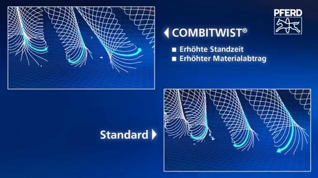 PFERD - B&uuml;rsten mit der Zopfung COMBITWIST