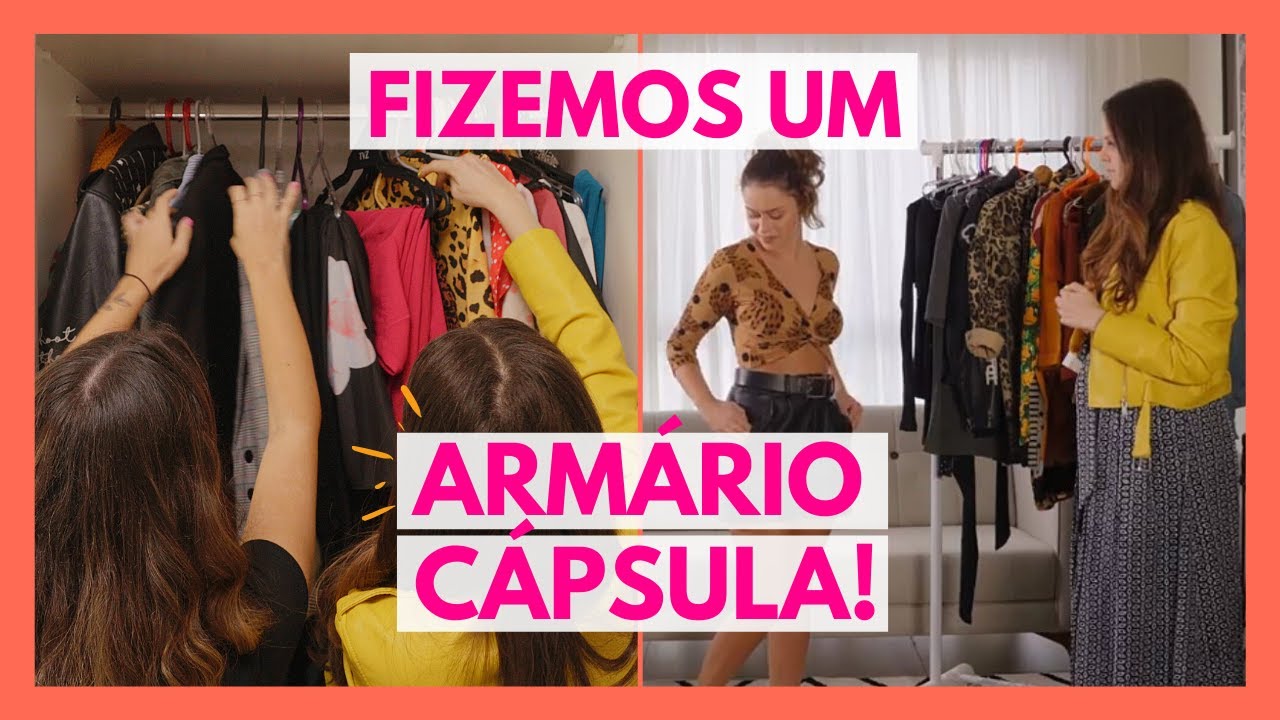 SÓ ISSO DE ROUPA? Como organizar armário cápsula l Dicas de moda l VIX Glam Brasil