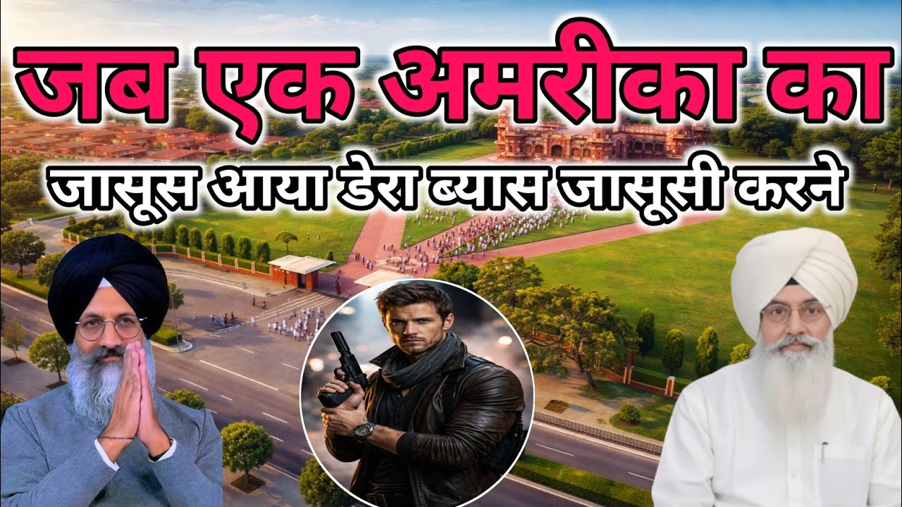 जब एक अमेरिका का जासूस आया डेरा ब्यास जासूसी करने। Radha Soami Sakhi 