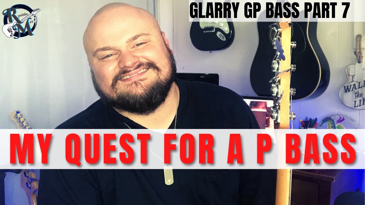 MY QUEST for a working P BASS!! // Glarry GP Bass Part 7