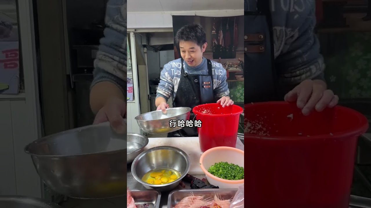 阿姨老公钓到20斤大鱼，直接做成鱼丸