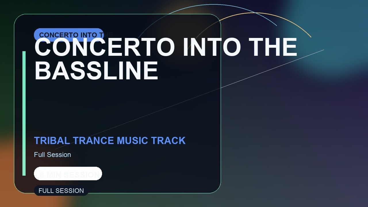 Concerto Into The Bassline - tribal trance music Track | Hypnotic