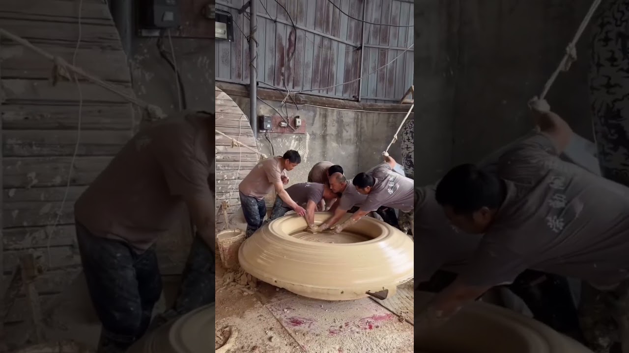 Эта ваза весит 1300 кг&hellip; и её делают вручную