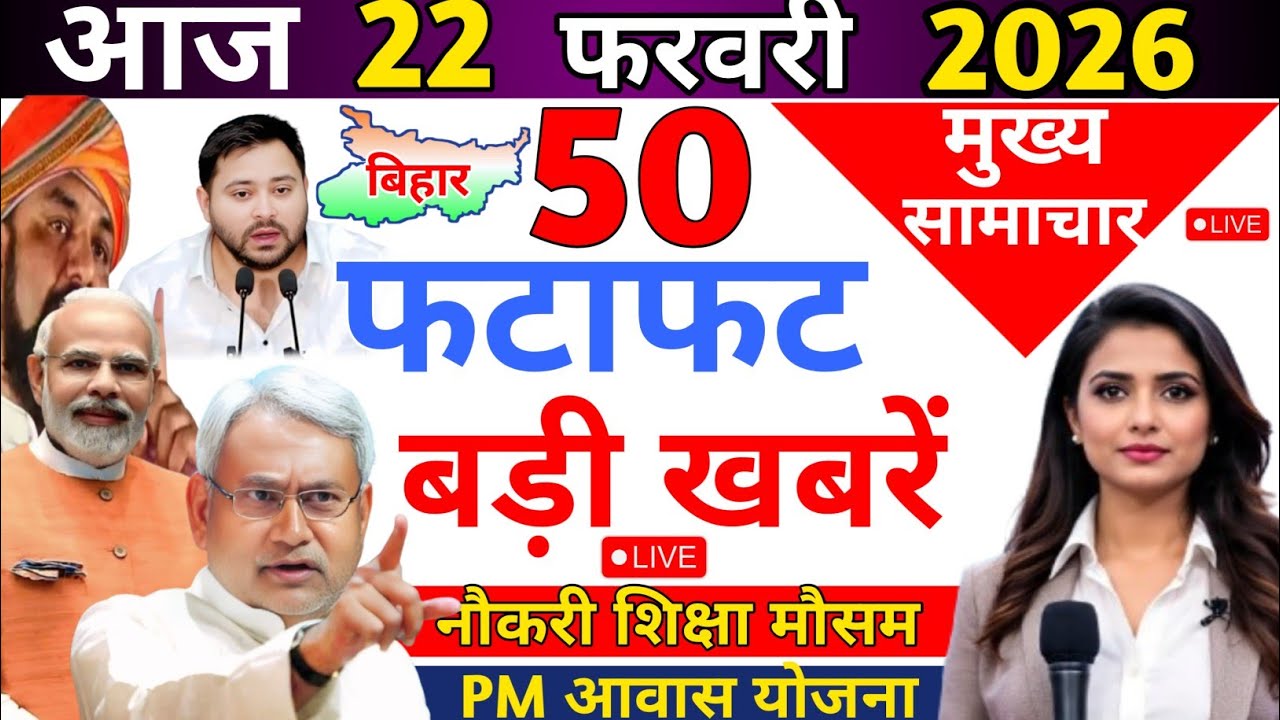21 फरवरी का मौसम | 21 february Ki Headlines News Today | मुख्य समाचार #Lucknow_weather #आज_का_मौसम