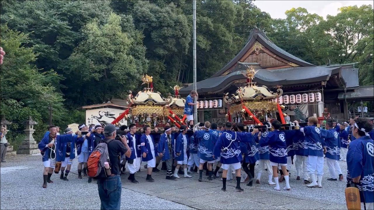 和霊大祭 神輿出御　愛媛県宇和島市　Warei Shrine Grand Festival, Uwajima Ehime　(2023.7.24)