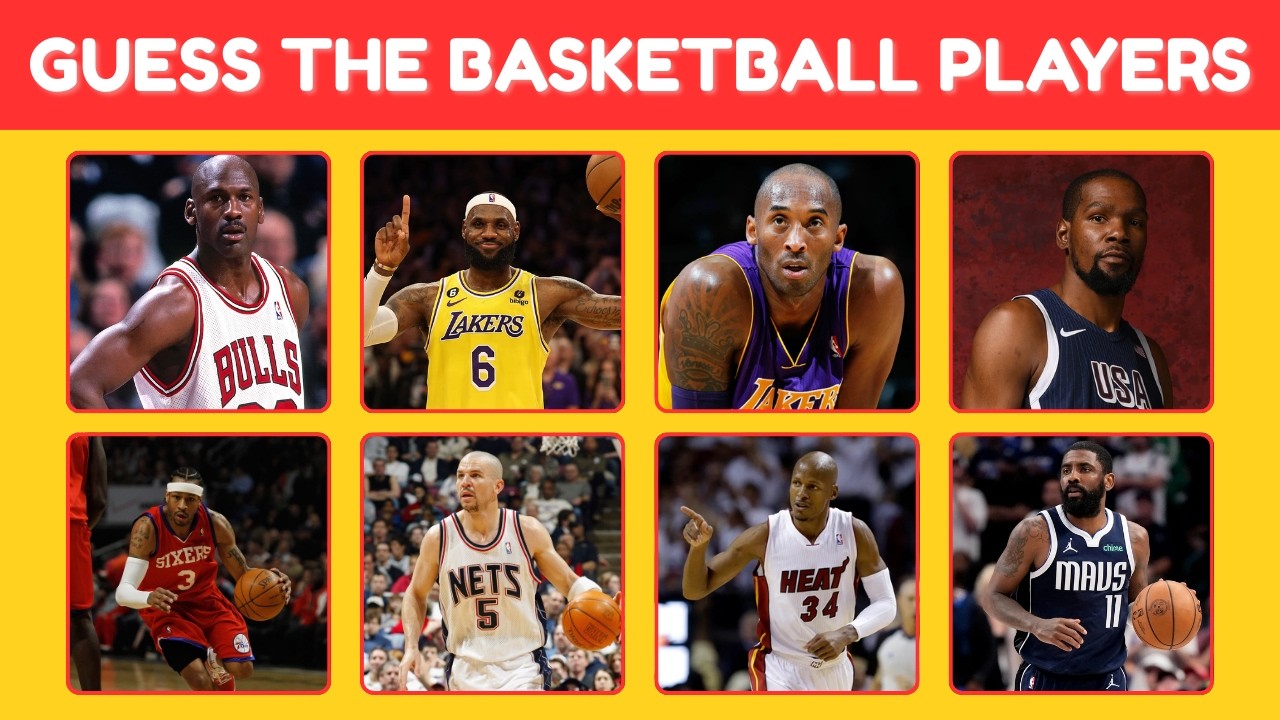 Only TRUE Fans Can Guess These Basketball Players! 🏀🔥 Ultimate Quiz Challenge