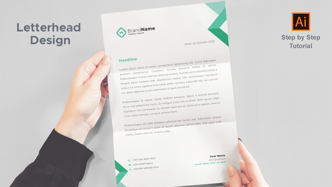 How to Design a Letterhead in Adobe Illustrator