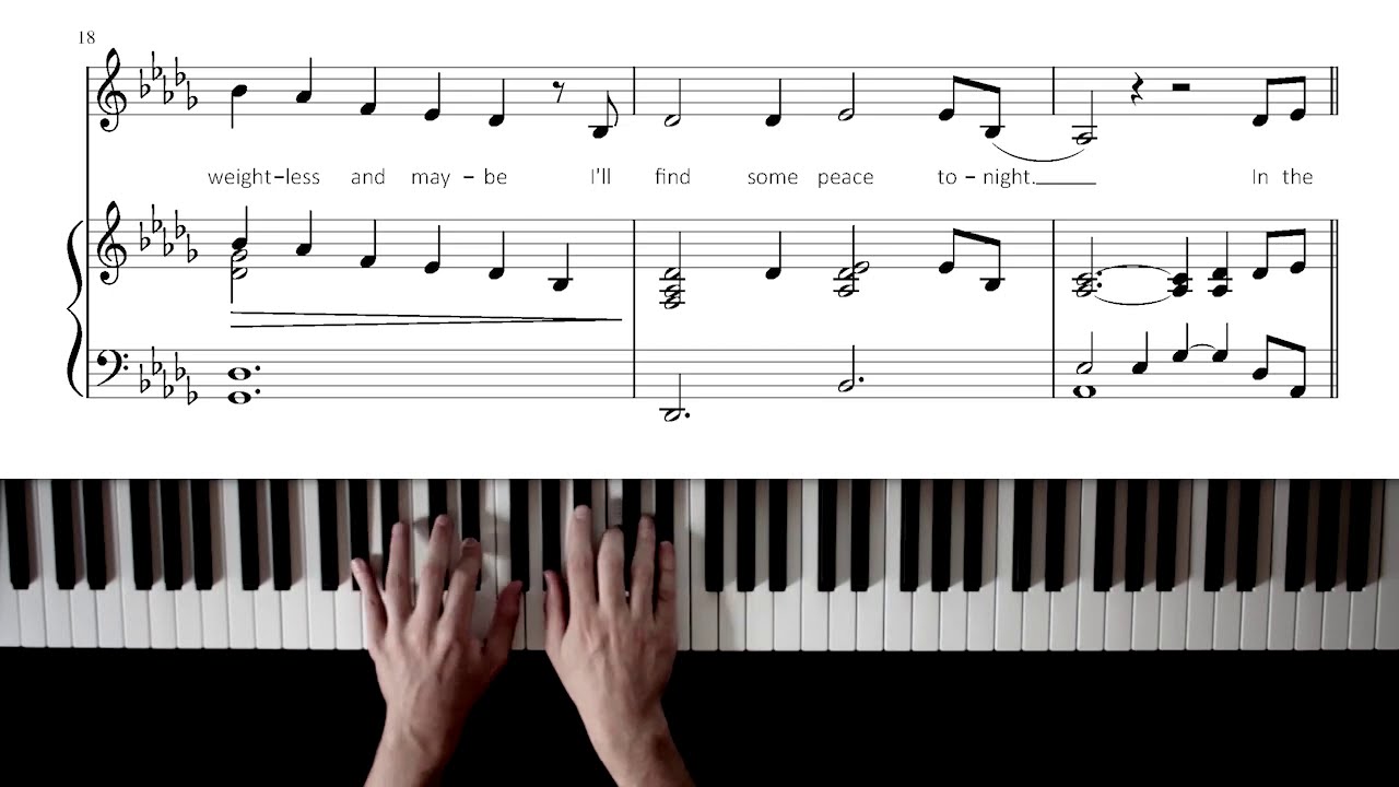 Sarah McLachlan - Angel - Piano Arrangement & Sheet Music