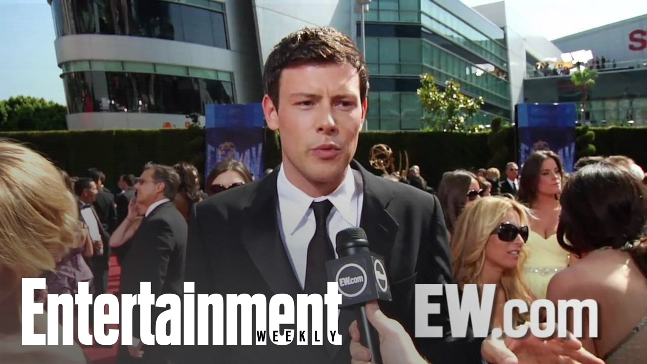 Cory Monteith: This Is The Emmys It's Crazy! | Entertainment Weekly