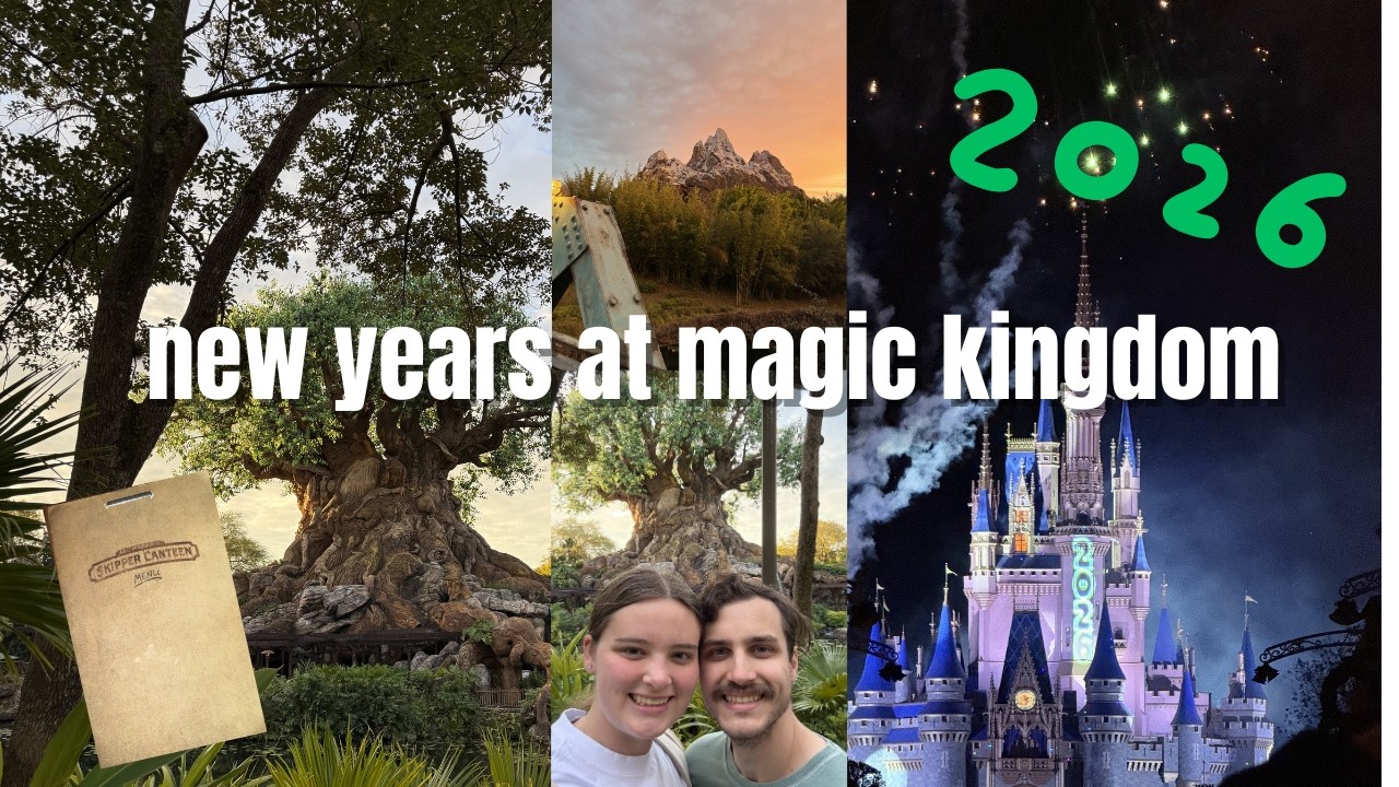 NEW YEARS AT MAGIC KINGDOM! | most beautiful morning ever, skipper's canteen, and more!