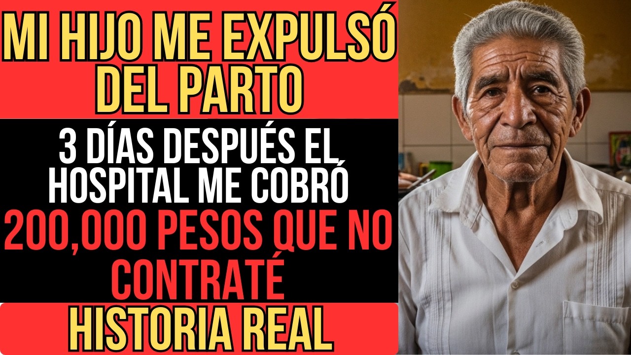 ME EXPULSARON DEL PARTO DE MI NIETO... 3 DÍAS DESPUÉS ME COBRARON 200,000 PESOS Y LUEGO...